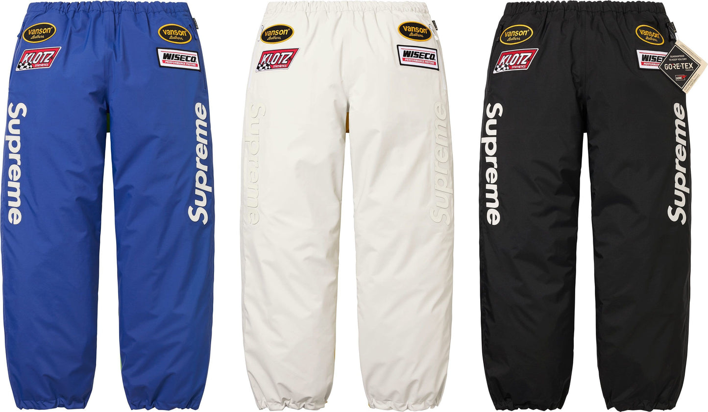 [PREORDER] SUPREME 25FW VANSON  LEATHERS GORE-TEX PANT