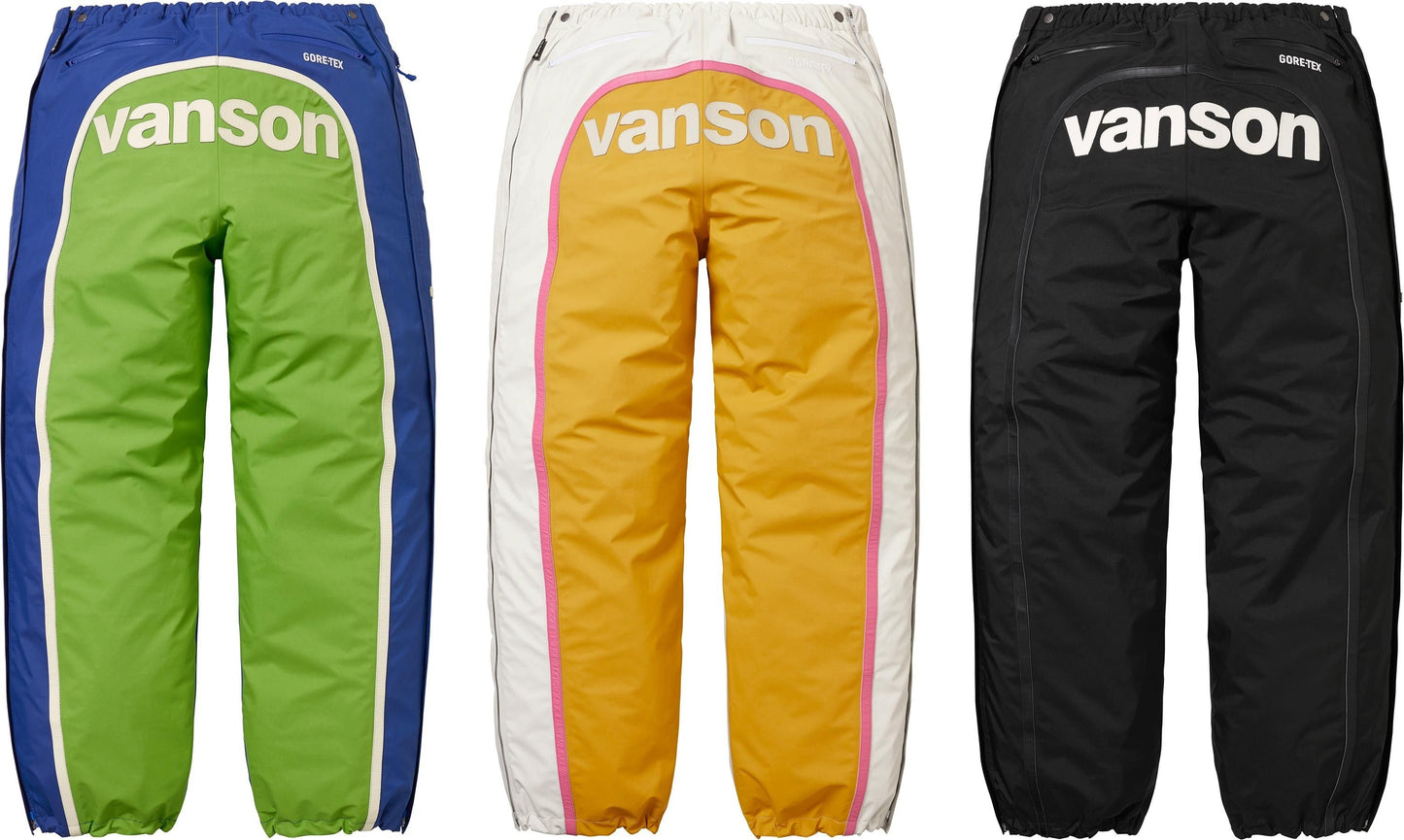 [PREORDER] SUPREME 25FW VANSON  LEATHERS GORE-TEX PANT
