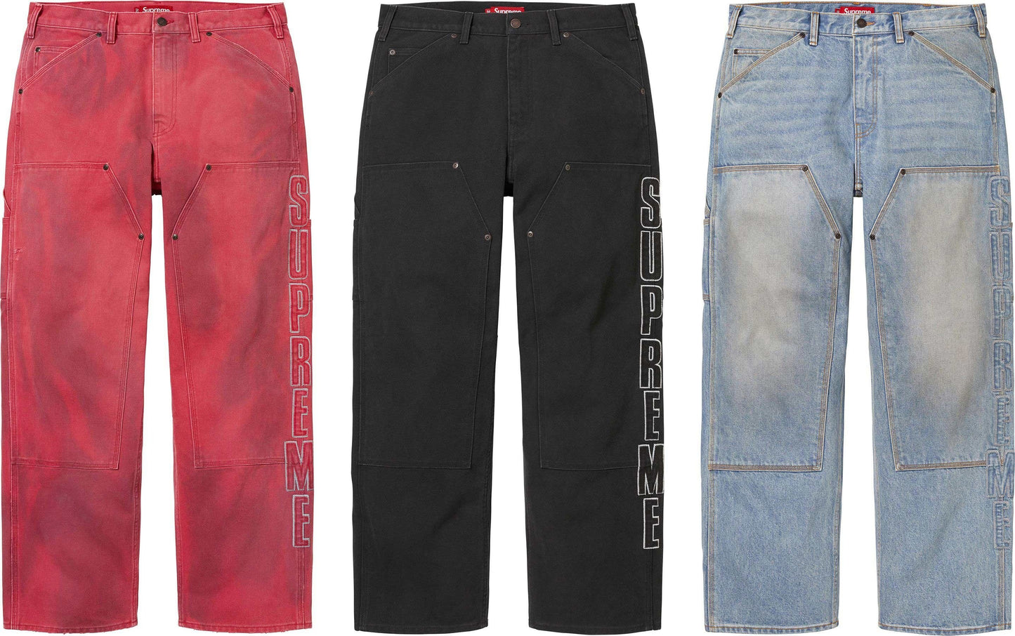 [PREORDER] SUPREME 25FW REFLECTIVE DOUBLE KNEE PANT