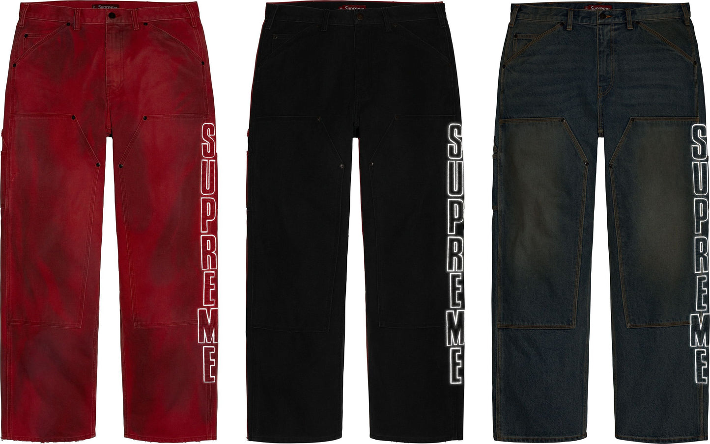 [PREORDER] SUPREME 25FW REFLECTIVE DOUBLE KNEE PANT