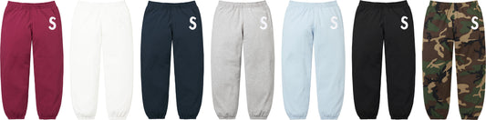 [PREORDER] SUPREME 25FW S LOGO SWEATPANT