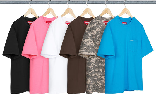 SUPREME 25FW S/S POCKET TEE