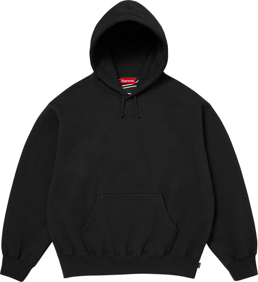 SUPREME 25FW SATIN APPLIQUE HOODED SWEATSHIRT