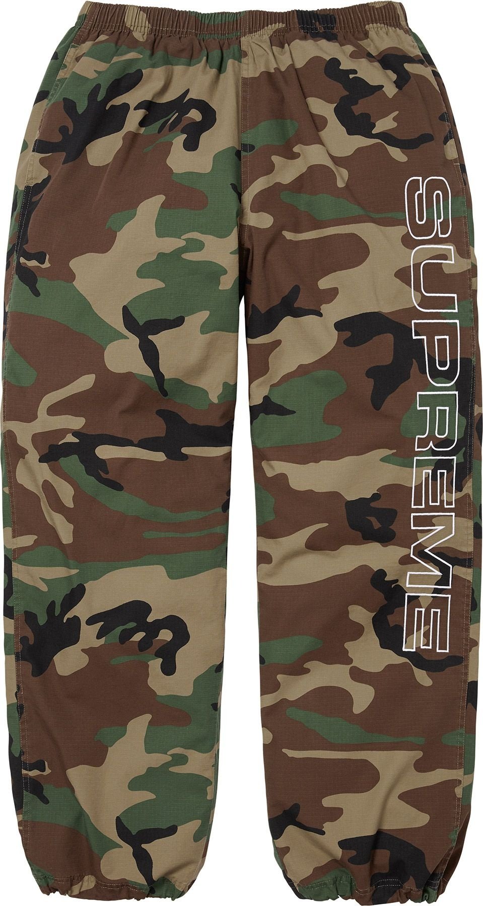 [PREORDER] SUPREME 25FW SPELLOUT EMBROIDERED RIPSTOP TRACK PANT