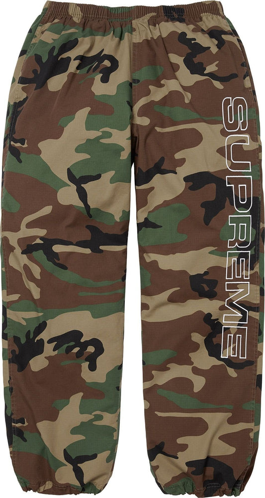 [PREORDER] SUPREME 25FW SPELLOUT EMBROIDERED RIPSTOP TRACK PANT