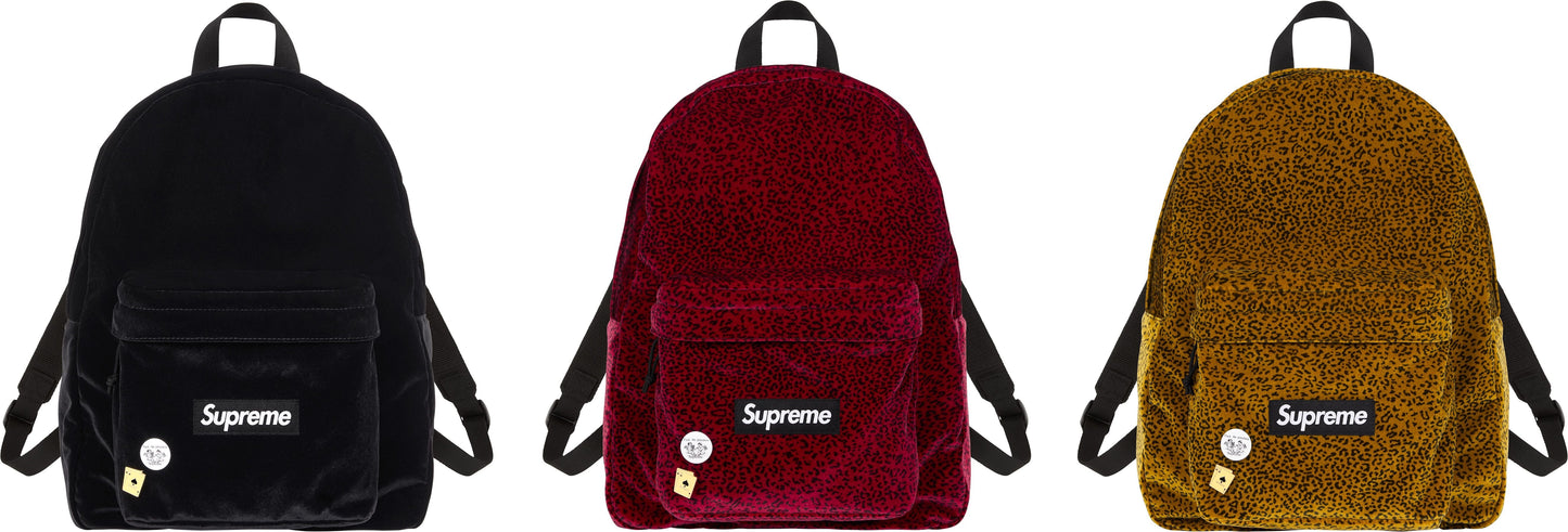 [PREORDER] SUPREME 25FW VELVET BACKPACK