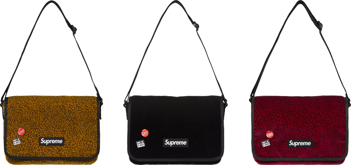 [PREORDER] SUPREME 25FW VELVET SMALL MESSENGER BAG