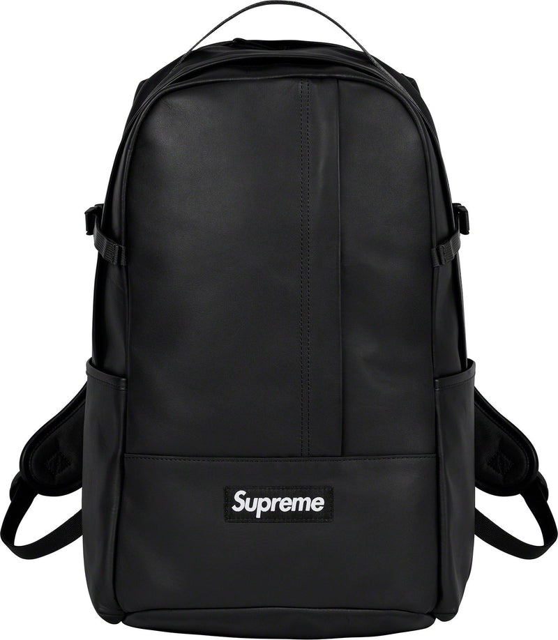 SUPREME 23FW LEATHER BACKPACK