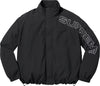 SUPREME 23FW SPELLOUT EMBROIDERED TRACK JACKET