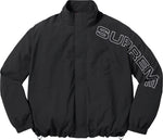 SUPREME 23FW SPELLOUT EMBROIDERED TRACK JACKET