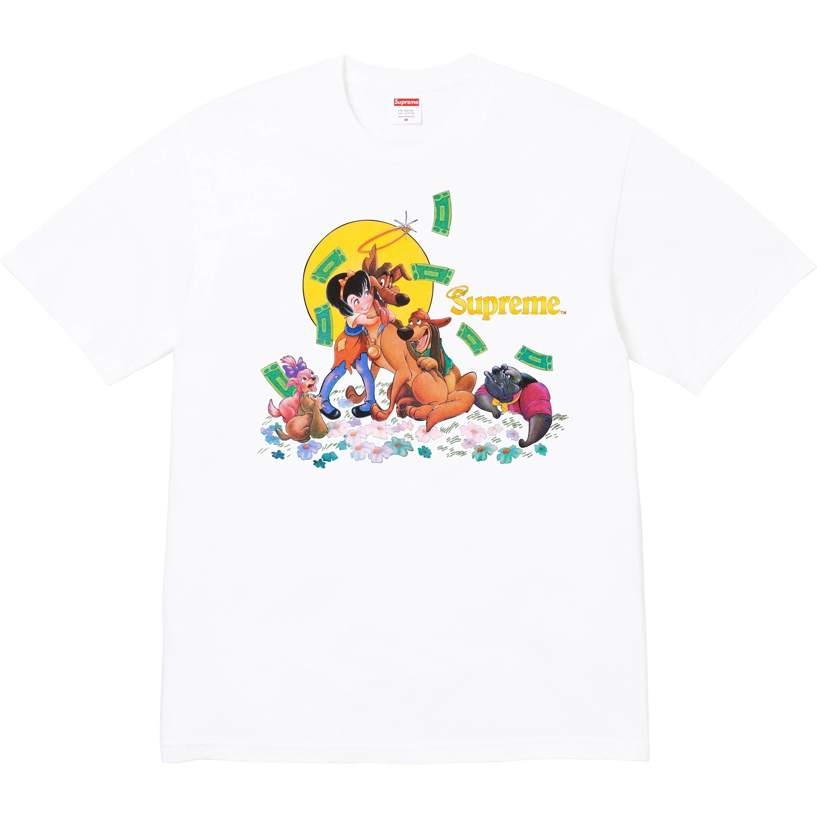 SUPREME 25FW ALL DOGS GO TO THE HEAVEN TEE – CONCEPTSTOREHK