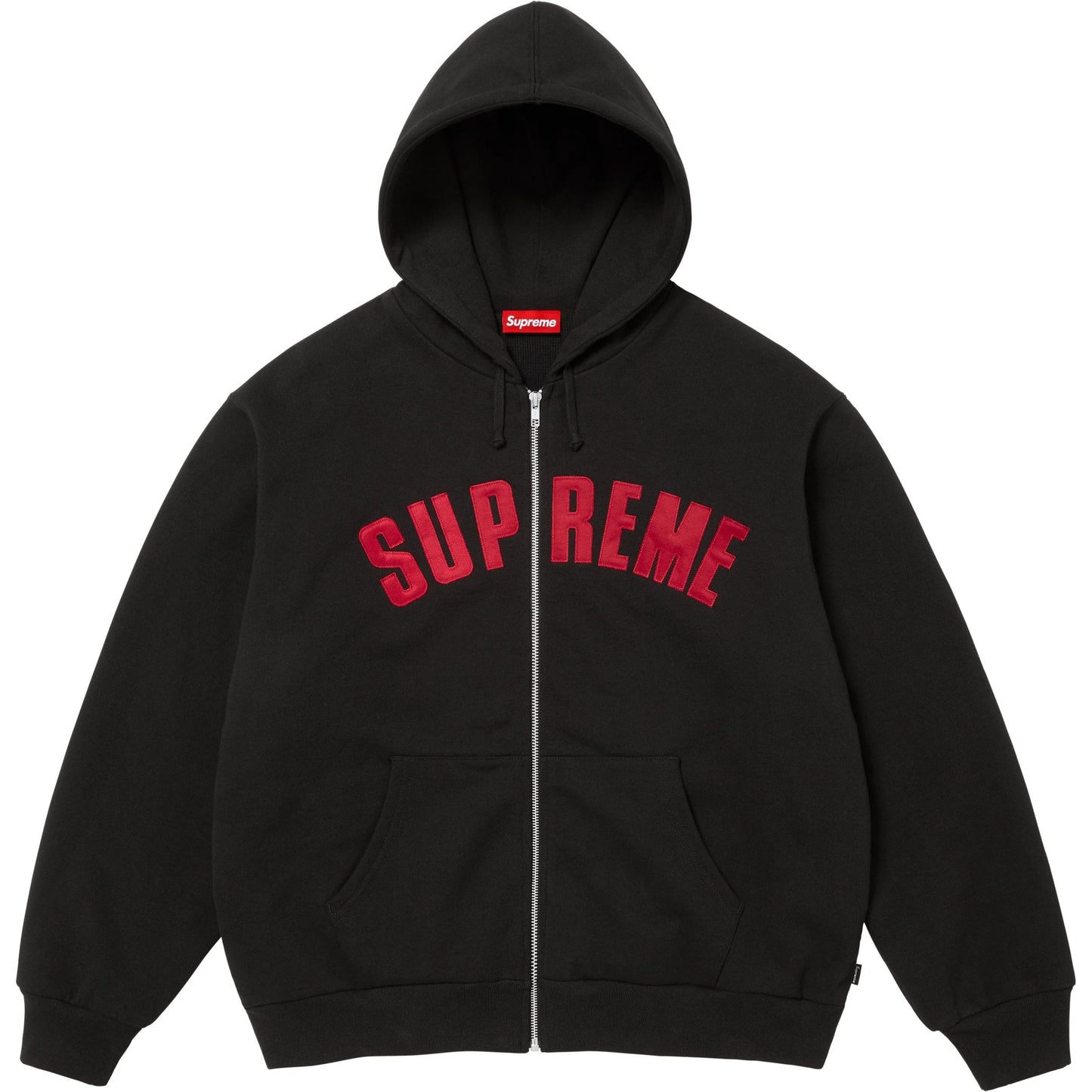 SUPREME 25FW ARC THERMAL LINED ZIP UP HOODED SWEATSHIRT