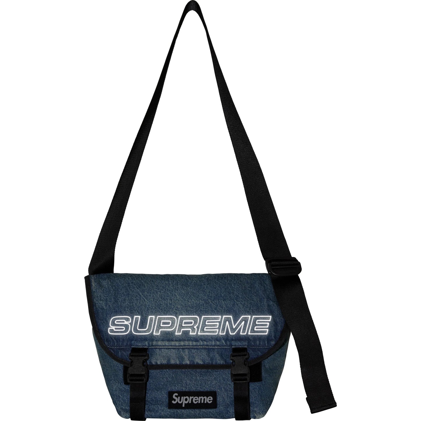 SUPREME 25FW DENIM MESSENGER BAG