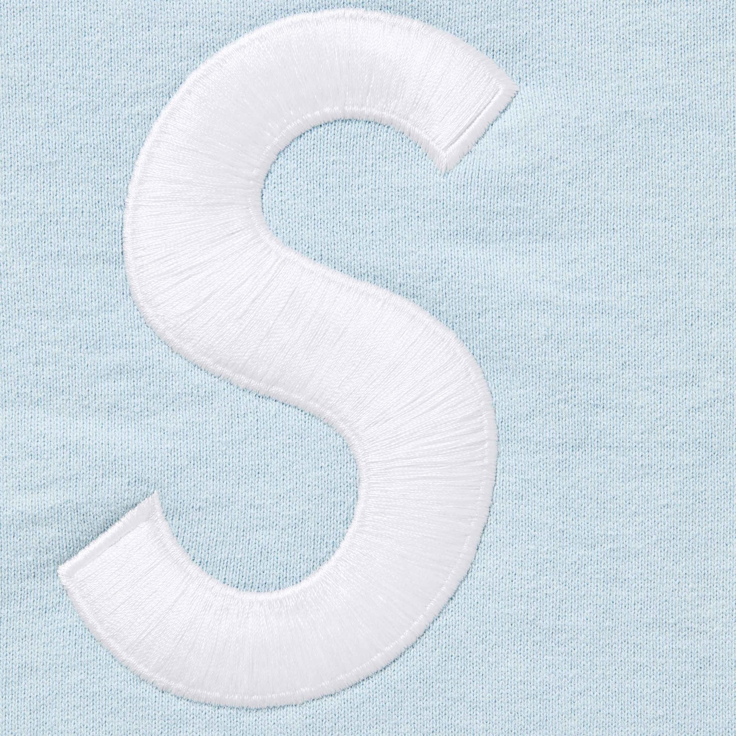 SUPREME 25FW S LOGO ZIP UP HOODED SWEATSHIRT