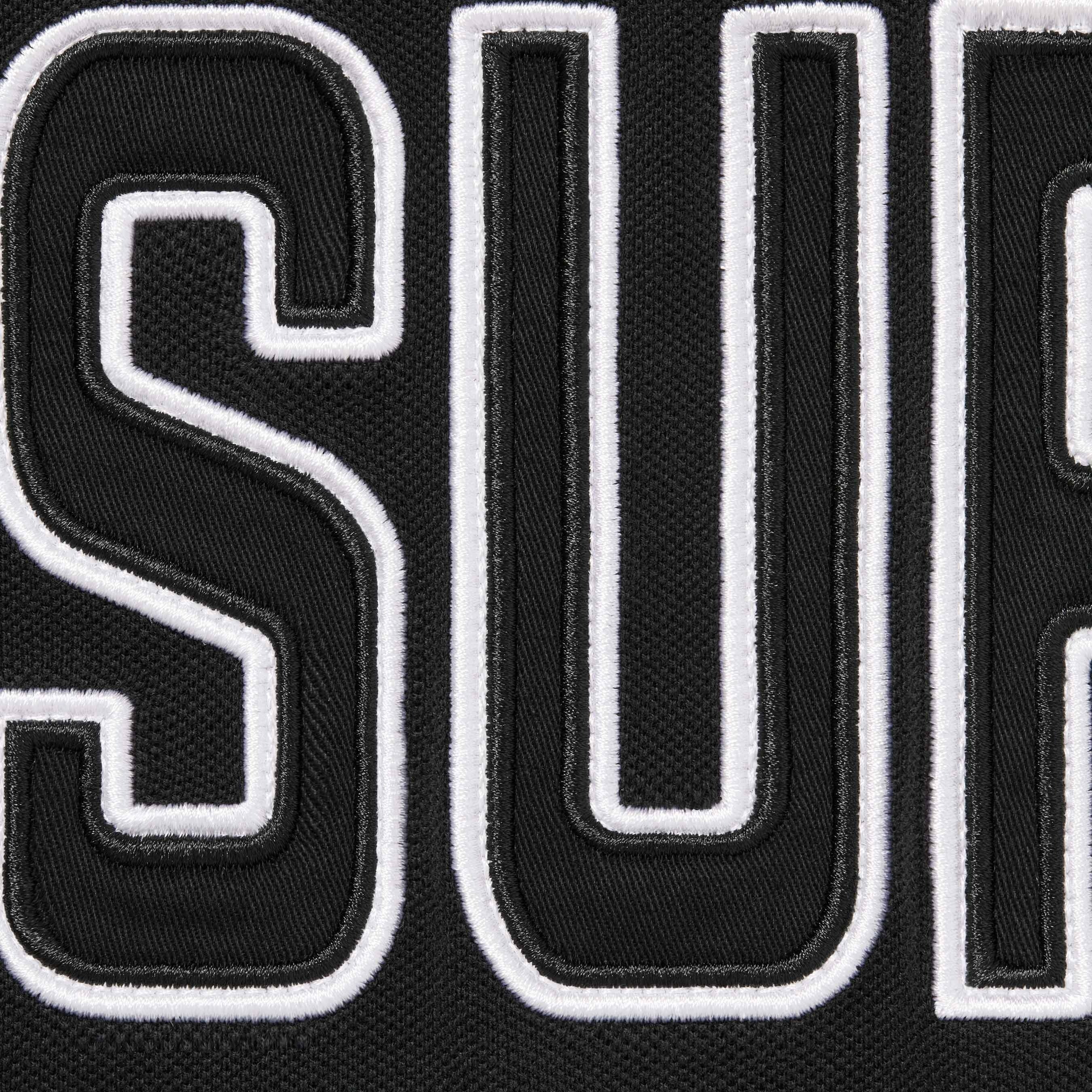Supreme Twill Appliqué Polo Supreme Twill Appliqué Polo Navy Men's - FW25 - US