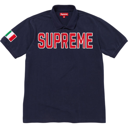 SUPREME 25FW TWILL APPLIQUE POLO