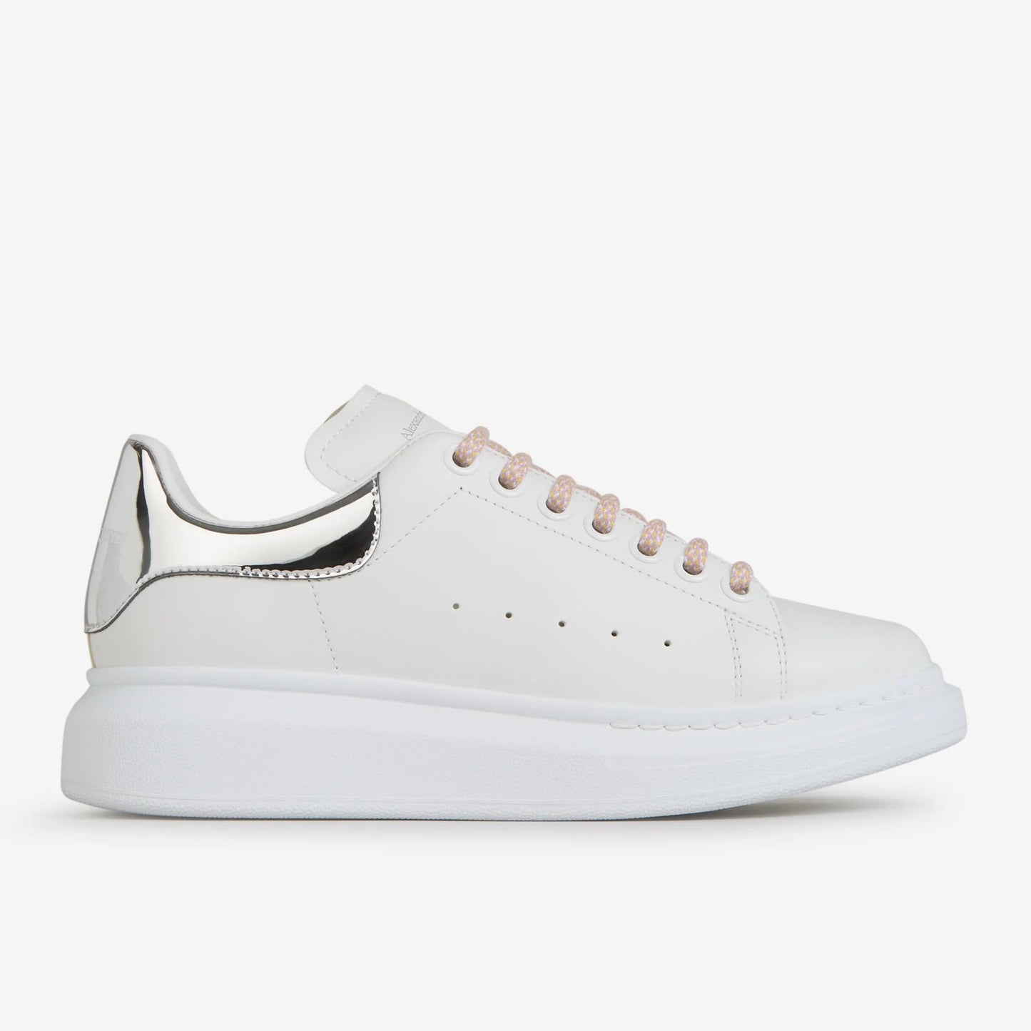 ALEXANDER MCQUEEN SNEAKER WHT/SILVER(WIEE4)