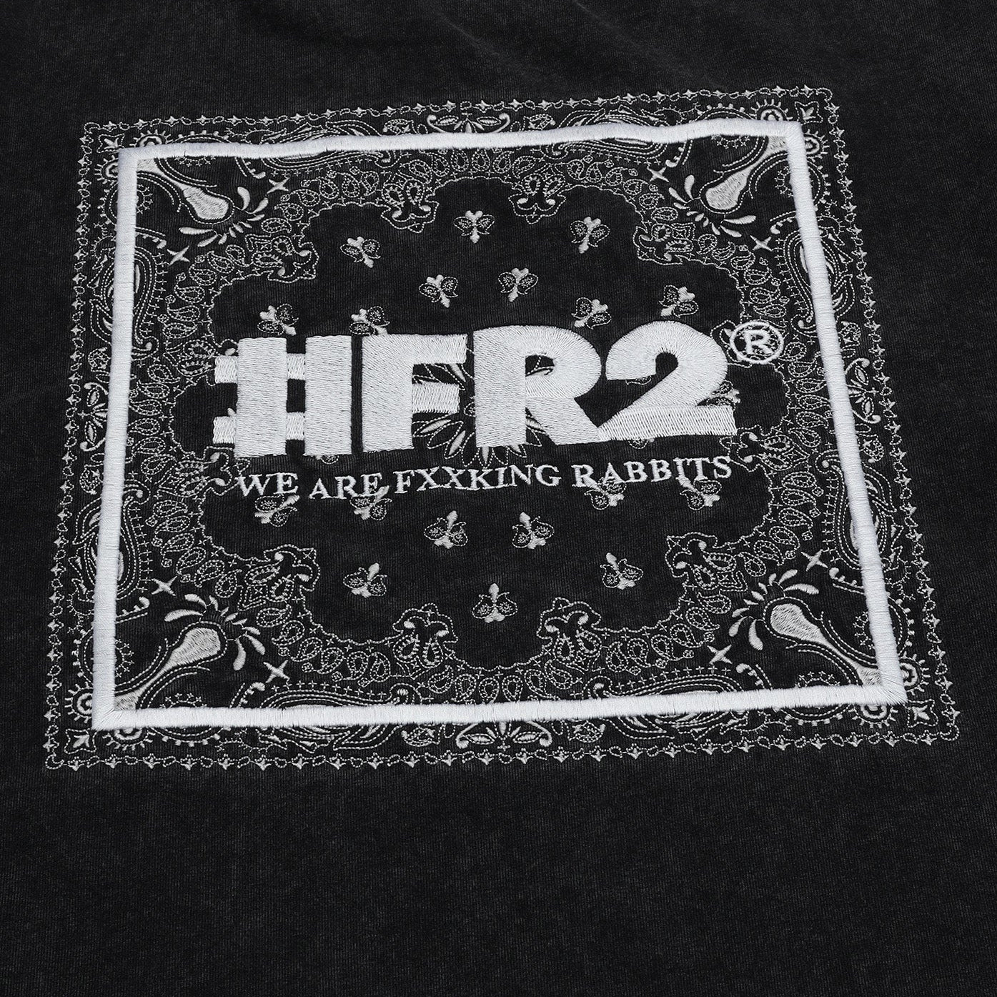 FR2 ACID WSH EMBROIDERY TEE FRC3768