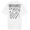 OFF WHITE 23SS SCRIBBLE DIAGONAL OVERSIZED TEE