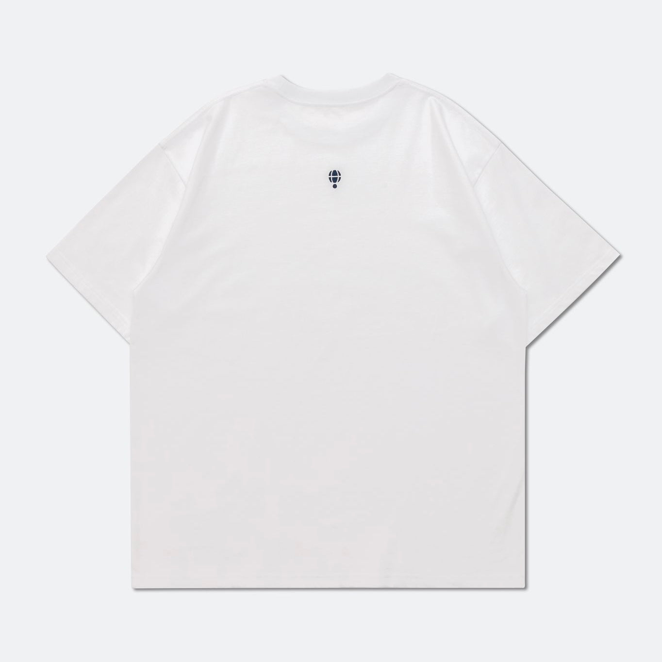 HOOGAH 23FW EMBROIDERY BALLON S/S TEE "WHITE"