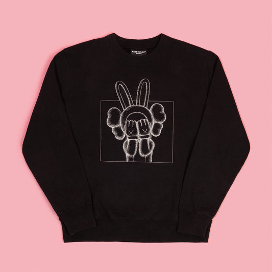 KAWS HOLIDAY INDONESIA SWEATER (BLACK)