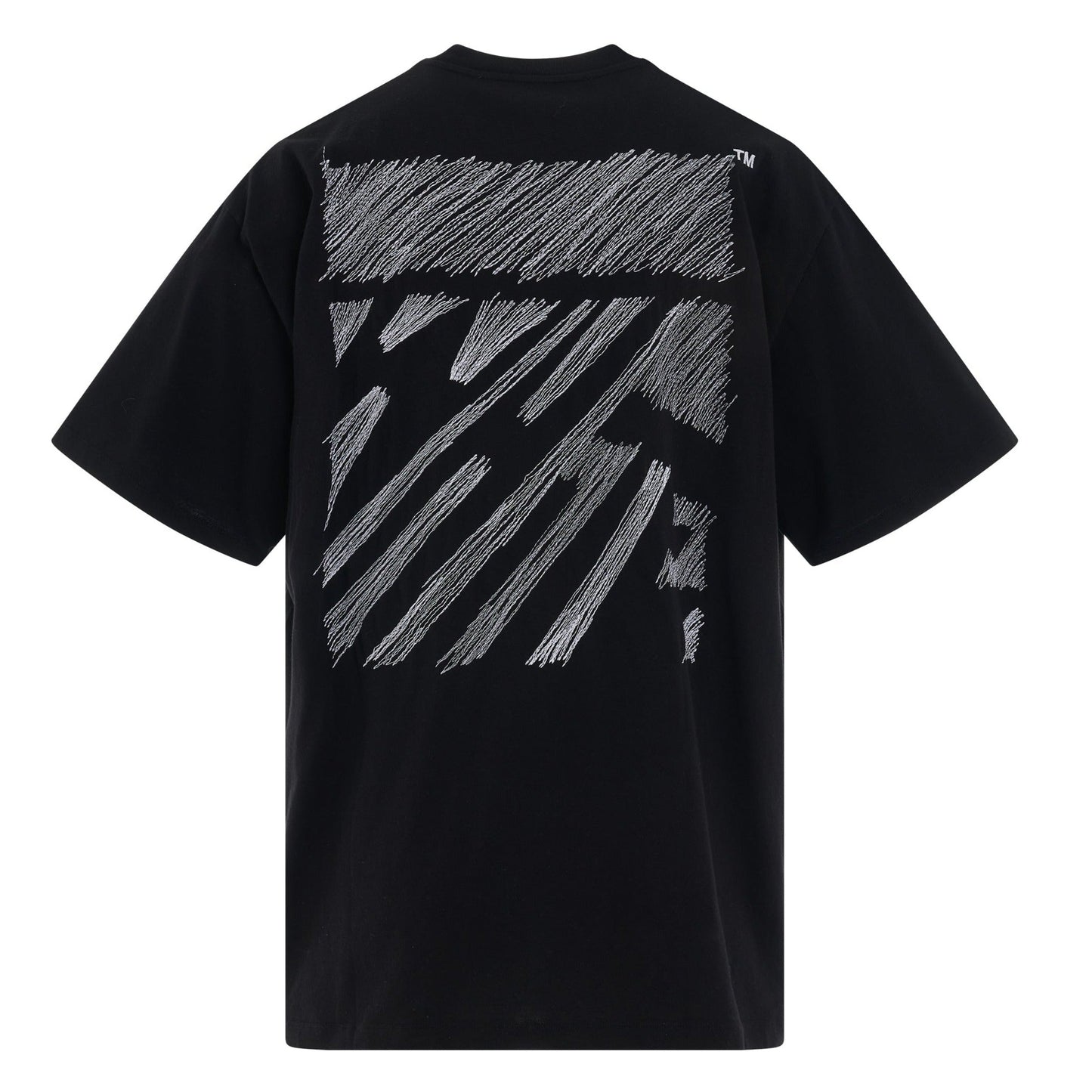 *OFF WHITE 23SS SCRIBBLE DIAGONAL OVERSIZED TEE