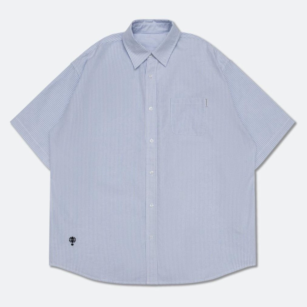 HOOGAH BALLON OVERSIZE S/S SHIRT-STRIPE