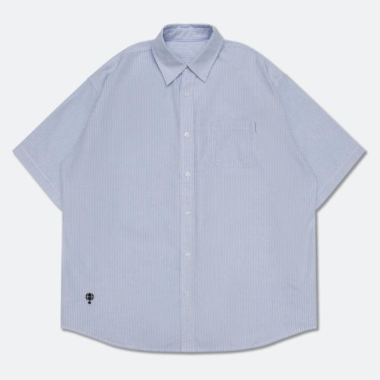 HOOGAH BALLON OVERSIZE S/S SHIRT-STRIPE