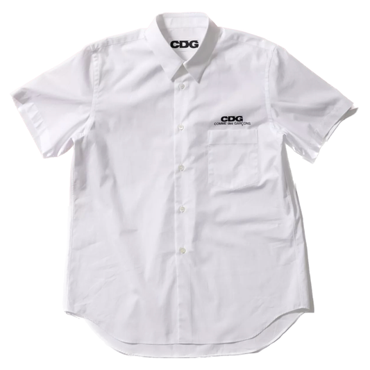 COMME DES GARCONS CDG LOGO SHIRT SHORT-SLEEVED SHIRT