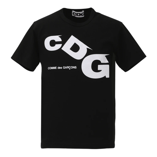 COMME DES GARCONS CDG BIG LOGO LOGO TEE