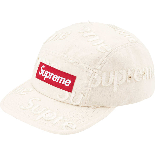 SUPREME 24FW LASERED DENIM CAMP CAP