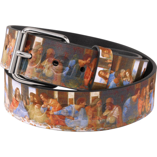 SUPREME 25SS LAST SUPPER LEATHER BELT