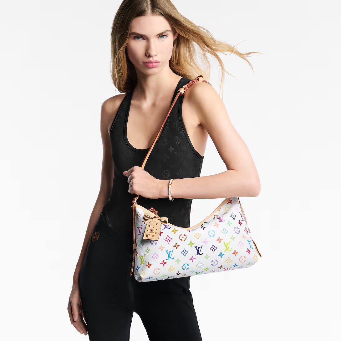 LOUIS VUITTON X TAKASHI MURAKAMI CARRYALL EAST WEST (M27578)