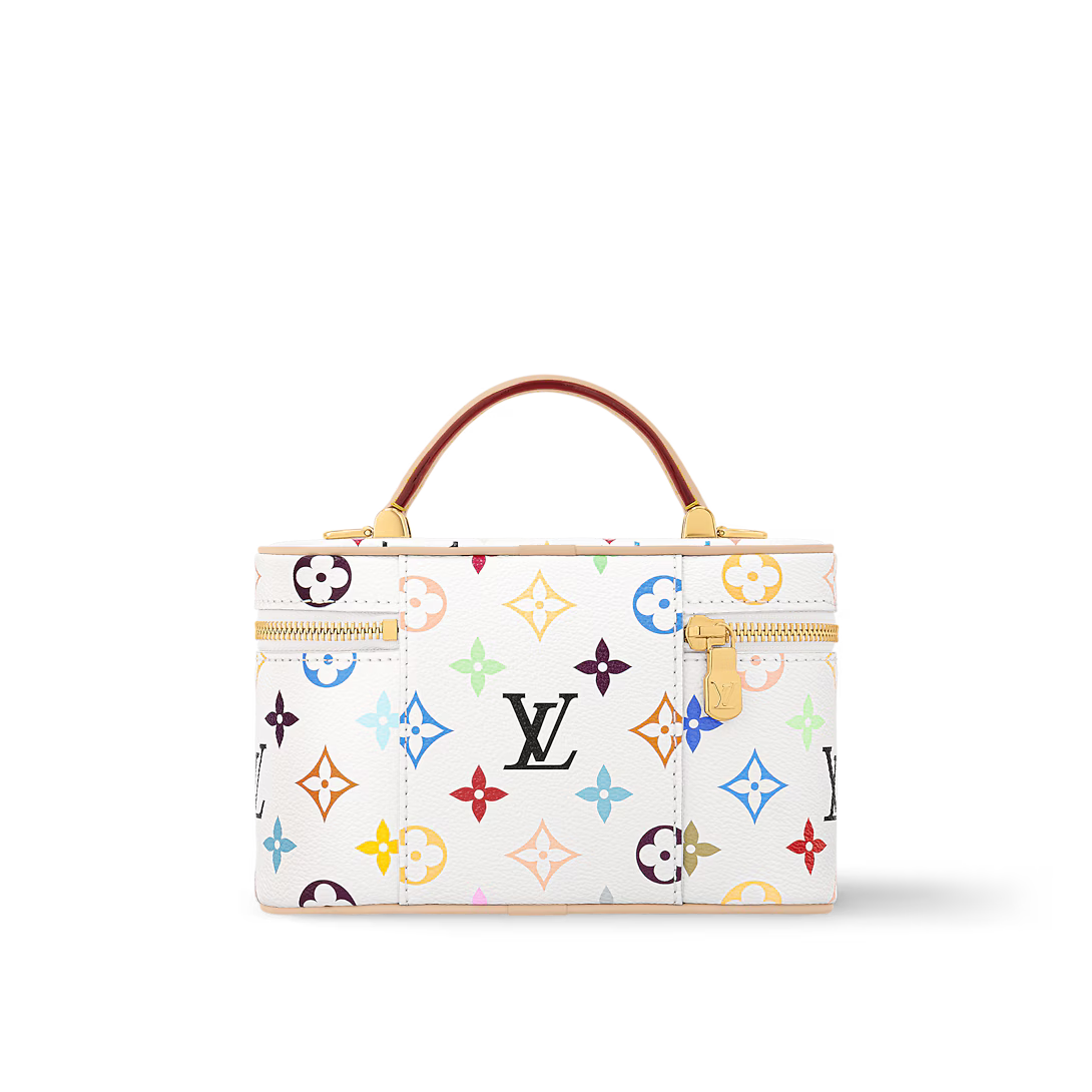 LOUIS VUITTON X TAKASHI MURAKAMI VANITY CHAIN POUCH (M13662)