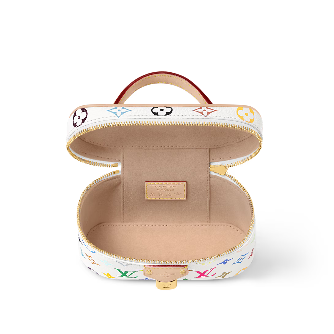 LOUIS VUITTON X TAKASHI MURAKAMI VANITY CHAIN POUCH (M13662)