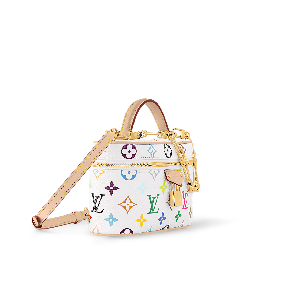 LOUIS VUITTON X TAKASHI MURAKAMI VANITY CHAIN POUCH (M13662)