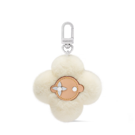 LOUIS VUITTON VIVIENNE SHEARLING BAG CHARM M03455
