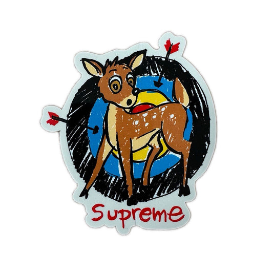 SUPREME 22SS DEER STICKER