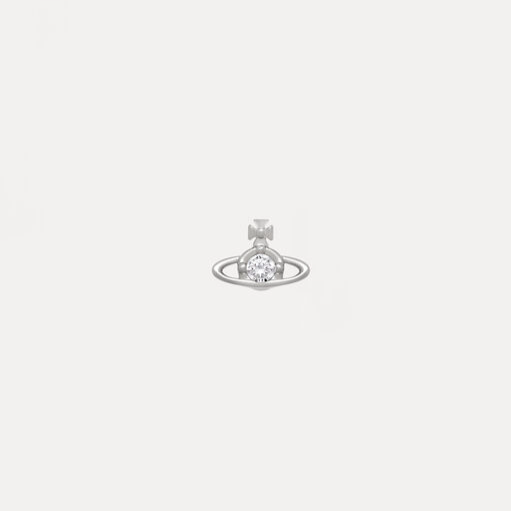 VIVIENNE WESTWOOD NANO SOLITAIRE SINGLE STUD EARRING