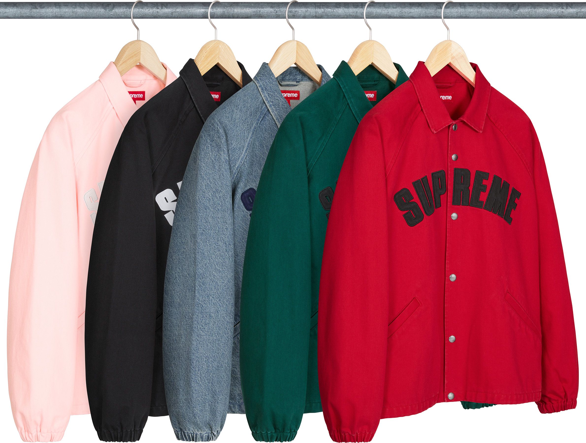 ジャケット・アウター 25SS Supreme Arc Denim Coaches Jacket Supreme Arc Denim Coaches Jacket (SS25) - $188