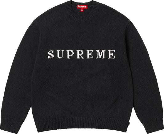 SUPREME 25SS CONTRAST LOGO SWEATER