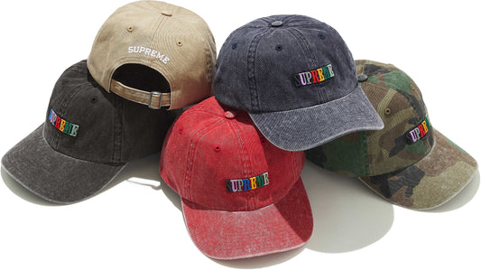 SUPREME 25SS PIGMENT DYE 6-PANEL