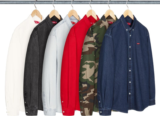 [PREORDER] SUPREME 25FW SMALL BOX DENIM SHIRT