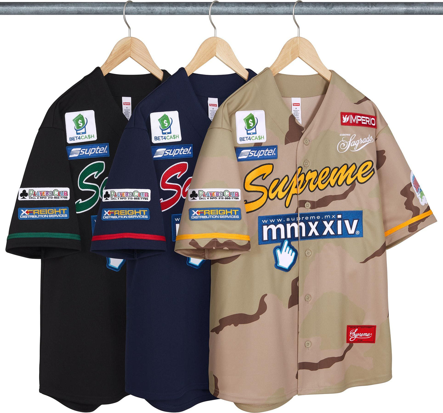 SUPREME 24SS CHOSEN ONE BASEBALL JERSEY