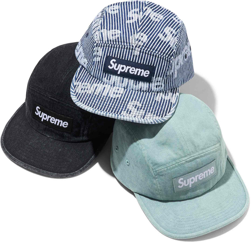 SUPREME 24SS DENIM CAMP CAP