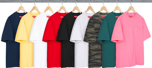 SUPREME 24SS S/S POCKET TEE