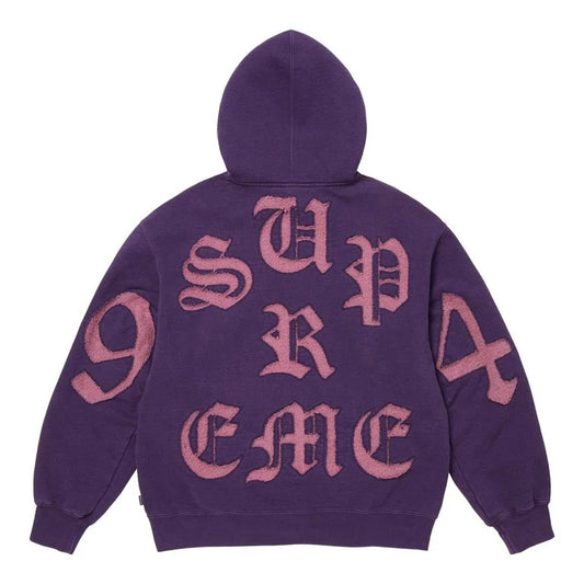 SUPREME 26SS  CUT OUT ZIP UP HOODED SWEATSHIRT(WEEK 3)