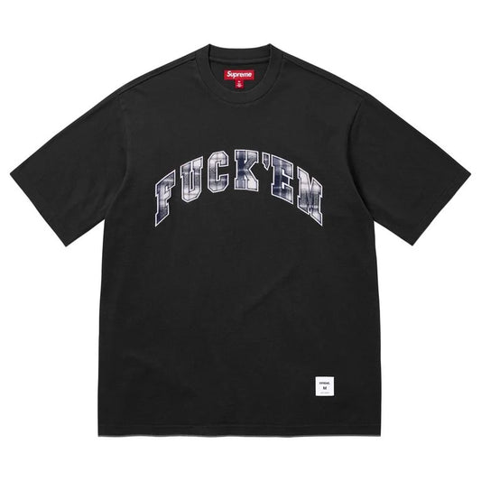 SUPREME 26SS WEEK9 FUCK EM PLAID S/S TOP