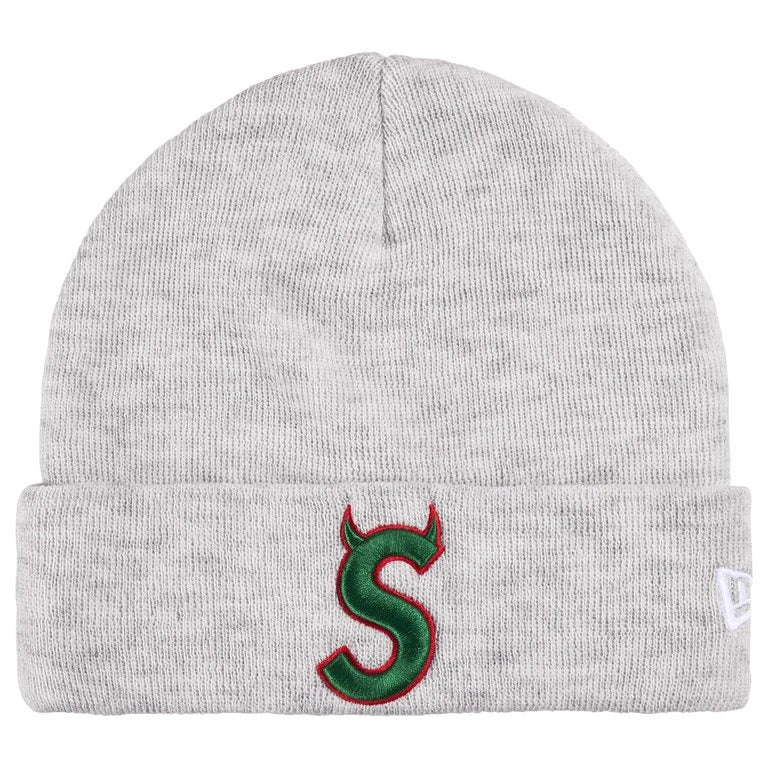 SUPREME 26SS WEEK6 NEW ERA® DEVIL S LOGO BEANIE