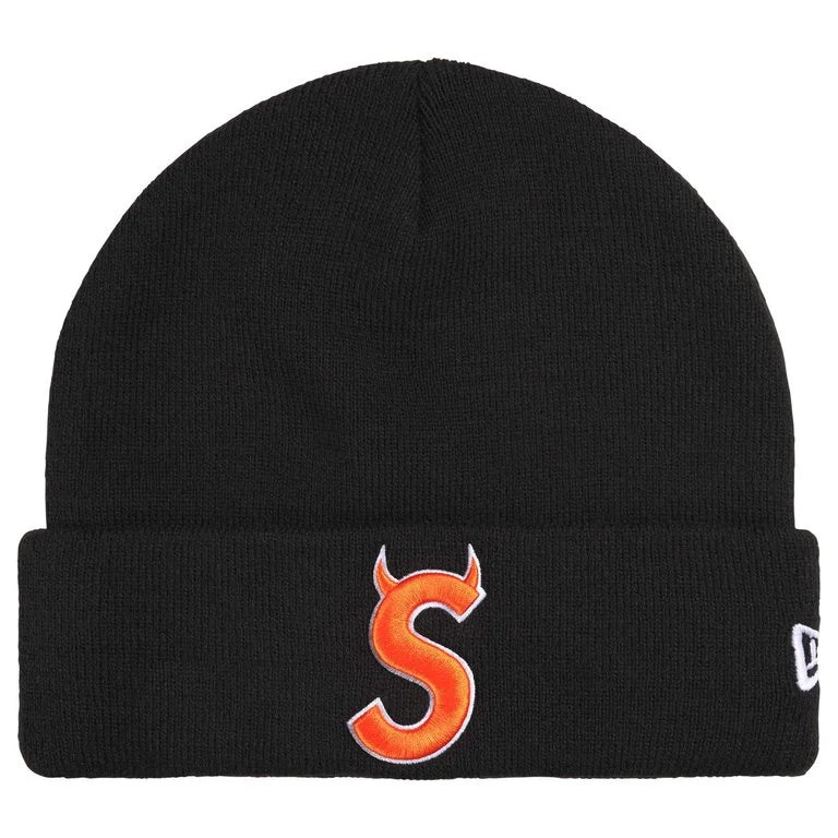 SUPREME 26SS WEEK6 NEW ERA® DEVIL S LOGO BEANIE